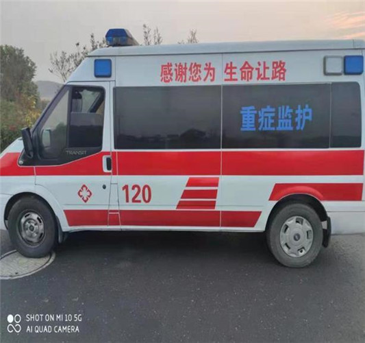 蒋湖农场救护车出租服务案例3